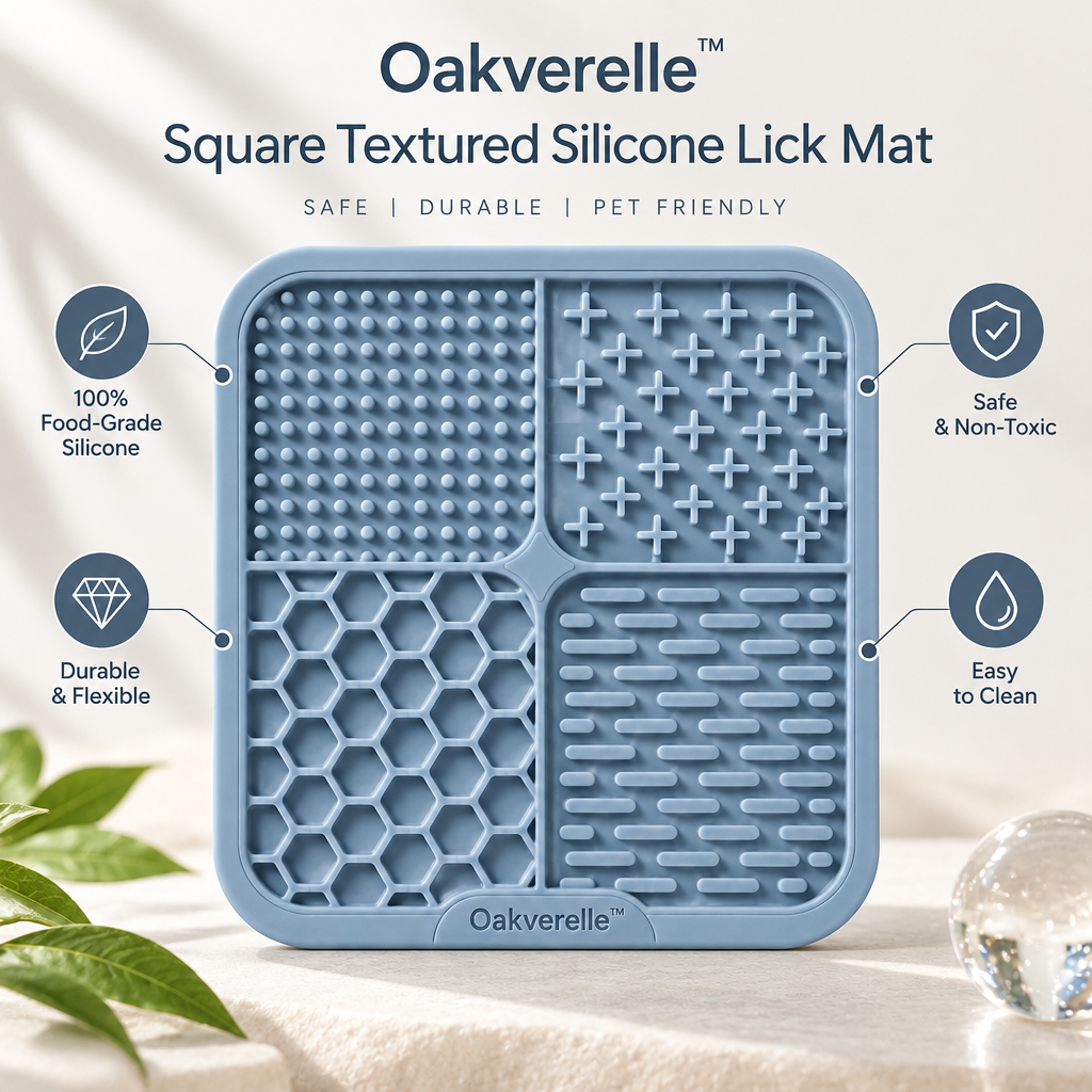 CalmGrid™ Textured Silicone Lick Mat materials image
