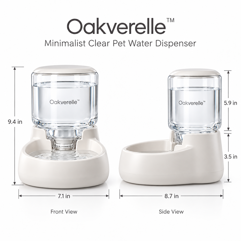 ClearSpring™ Gravity Water Dispenser dimensions image