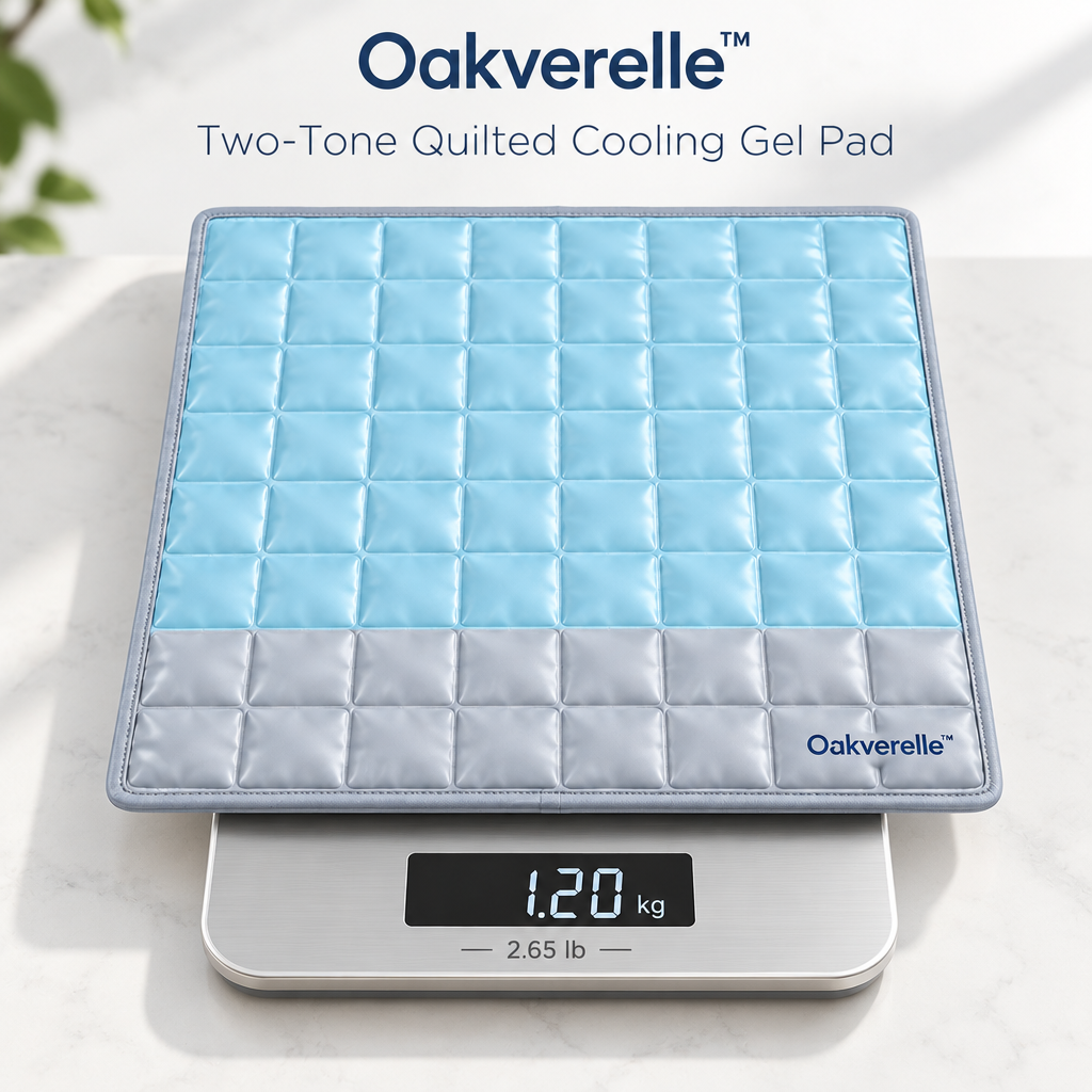 CoolHaven™ Two-Tone Quilted Cooling Pad weight image