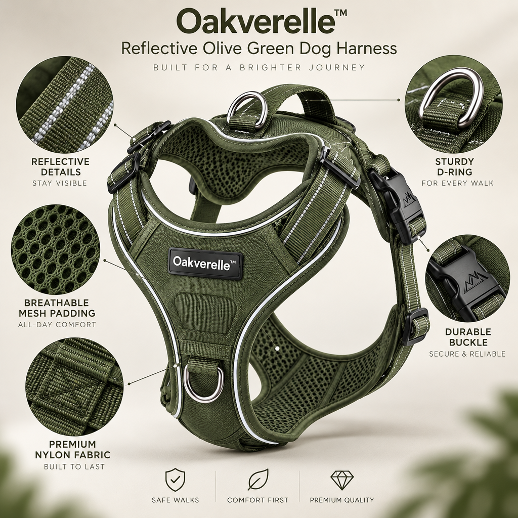 EverTrail™ Reflective Comfort Harness materials image