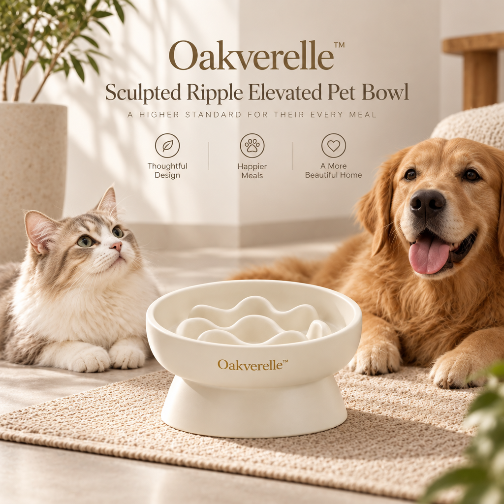 RippleRise™ Elevated Slow-Feed Bowl hero image