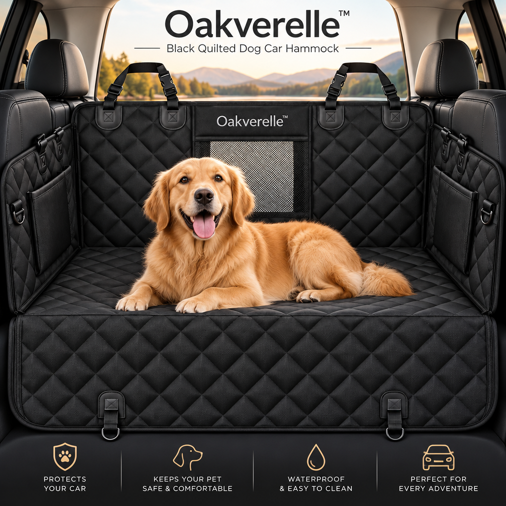 RoadHaven™ Quilted Dog Car Hammock hero image