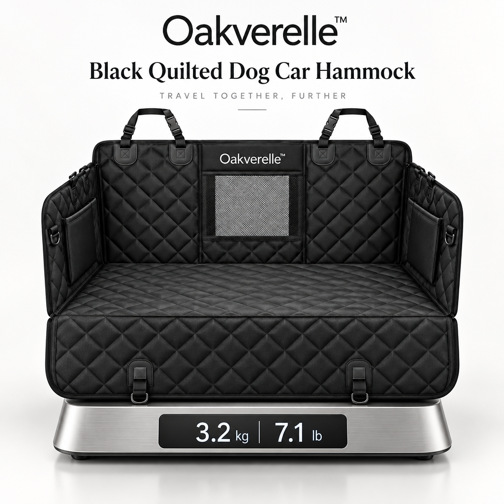 RoadHaven™ Quilted Dog Car Hammock weight image