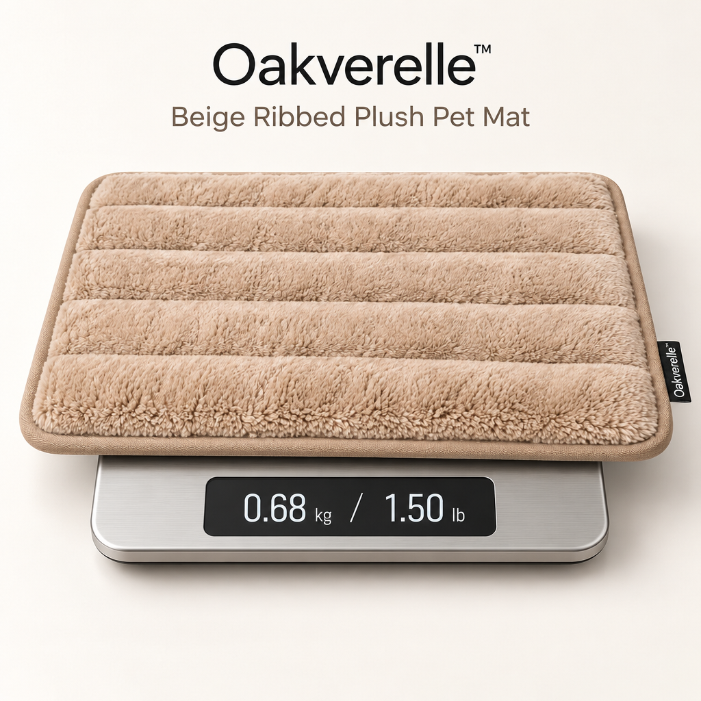 SoftRidge™ Ribbed Plush Pet Mat weight image