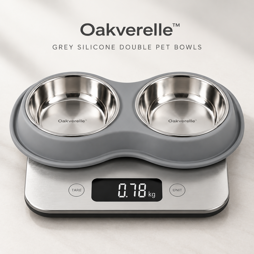 StoneServe™ Silicone Double Pet Bowls weight image