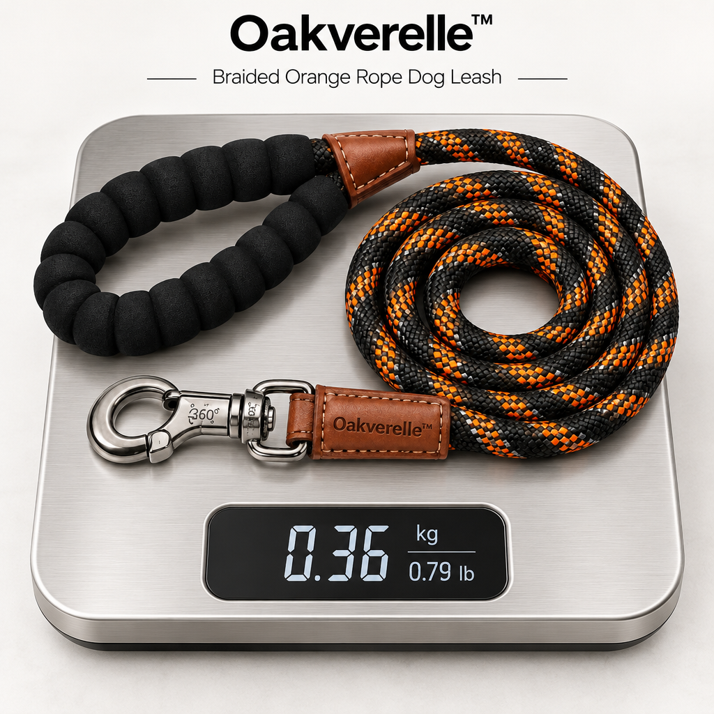 TrailWeave™ Braided Rope Dog Leash weight image